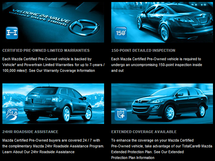 Mazda Certified Pre-owned Benefits at Bommarito Mazda